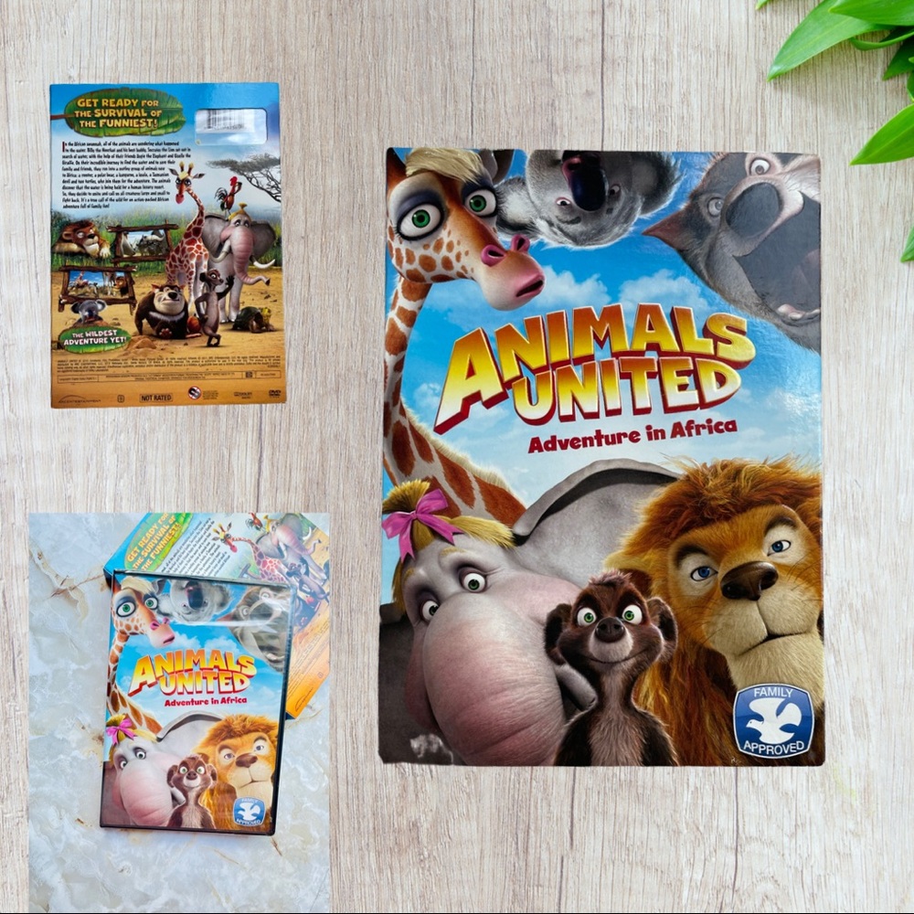 ANIMALS UNITED Adventures in Africa - DVD NEW